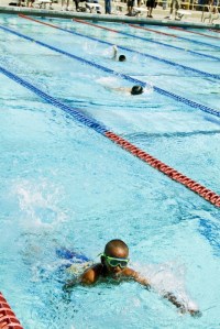 specialOlympics_20 Athletes compete in a variety of events, including swimming. Photo by Olivia Irvin.