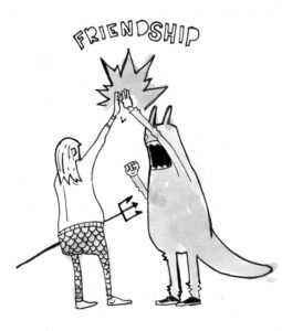 friendship Illustration by Kenneth Srivijittakar.