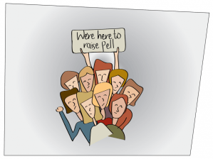 heretoraisepell Illustration by Maggie McManus.