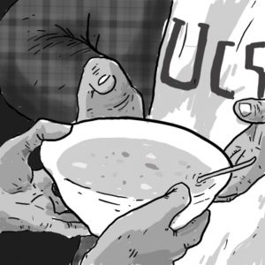 Volunteering Illustration by Kenny Srivijittakar.